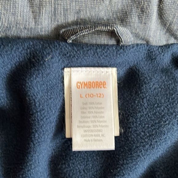 Demin Blue Boys Puffer Vest - Picture 7 of 11